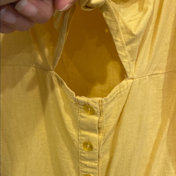 L.A. Hearts Sunny Yellow Babydoll Dress - Picture 4 of 9